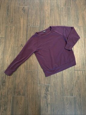 Eddie Bauer Deep Plum Crewneck sweatshirt